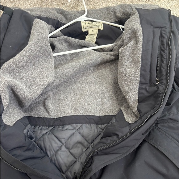 L. L. Bean Men’s Medium Thinsulate Quilted Fleece Lined Winter Jacket Ski Snow - Picture 4 of 10